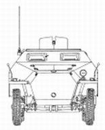 SdKfz 251/1 Ausf D, scale drawing