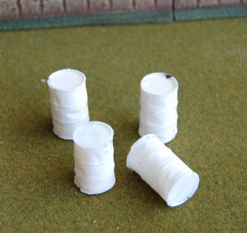Resin Fuel/Water Drums, as delivered