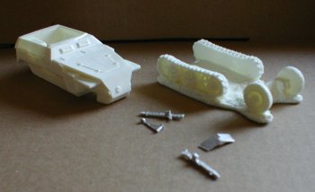 SdKfz 250/1 Neu, as delivered