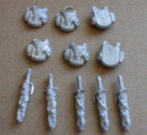 Swords and Packs, as delivered Swords and Packs, as delivered